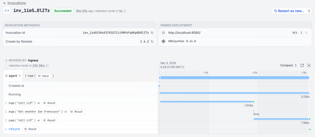 Restate UI Journal Entries